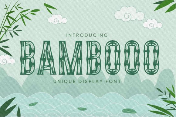 Bambooo: A Display Font That Brings Casual Elegance to Branding Projects
