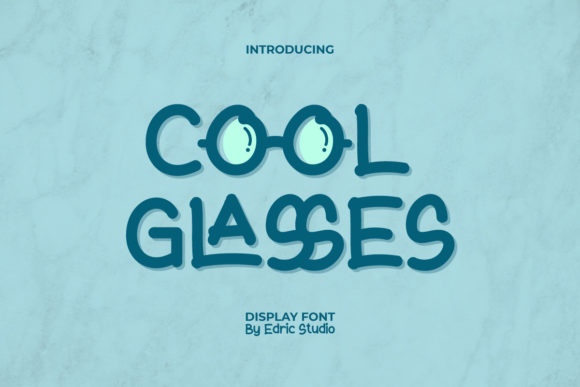Cool Glasses: A Playful Display Font for Modern Web Design