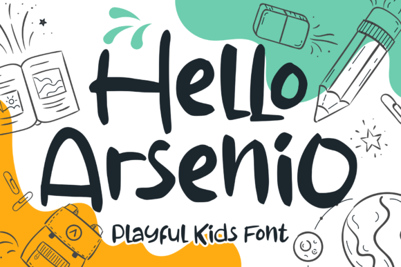 Hello Arsenio: A Playful Display Font for Modern Web Design