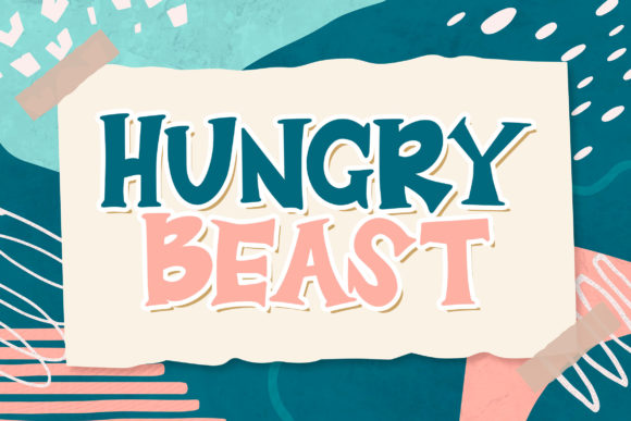 Hungry Beast Font: A Playful Typeface for Small Business Branding