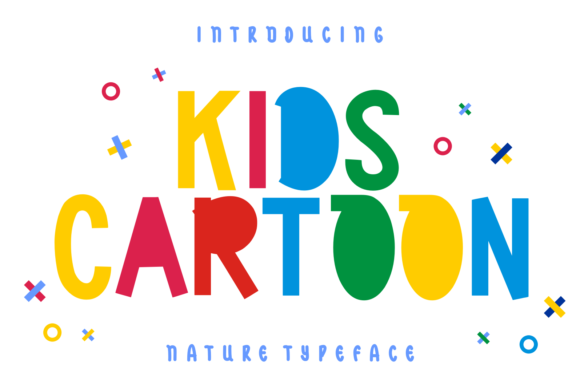 Kids Cartoon: A Playful Display Font for Modern Editorial Design