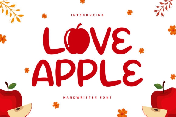 Love Apple: The Display Font That Elevates Digital Marketing Visuals