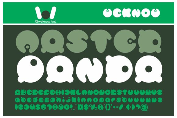Master Panda: A Playful Display Font for Makers and Creative Sellers