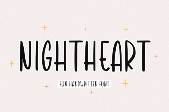 Nightheart: A Bold Display Font for Scroll-Stopping Marketing Design
