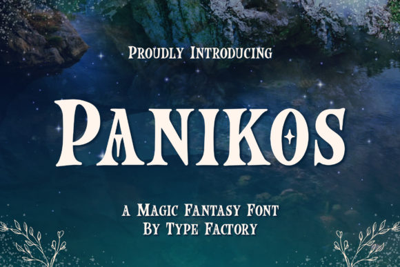 Panikos: A Designer’s Take on This Bold Display Typeface