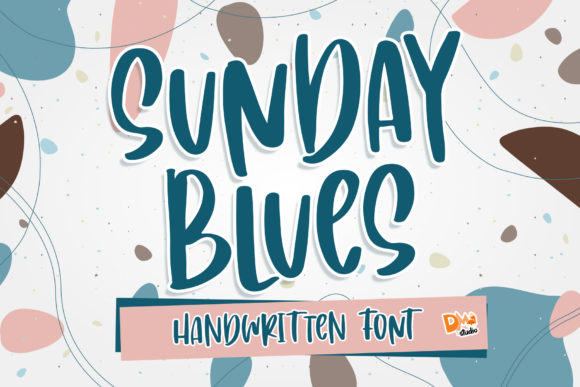 Sunday Blues: A Quirky Display Font for Modern Branding Projects