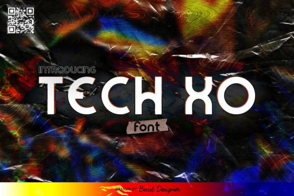 Tech XO: A Futuristic Display Font for Bold Editorial Design