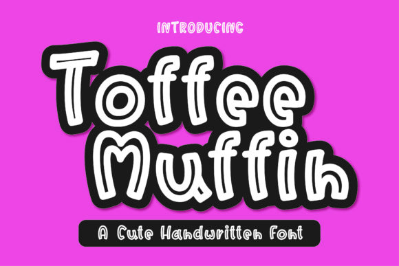Toffee Muffin: A Playful Display Font for Modern Web Design