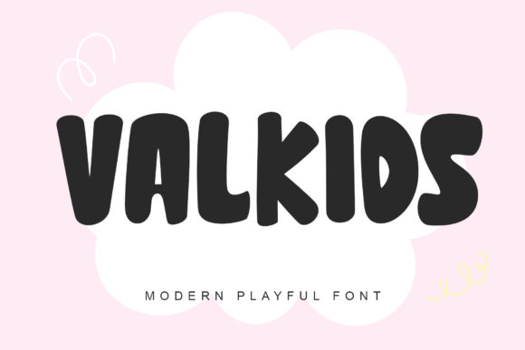 Valkids: A Display Font That Elevates Small Business Branding