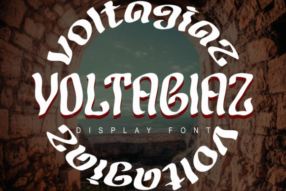 Voltagiaz: A Bold Display Font for Modern Branding Projects