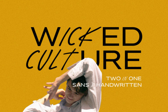 Wicked Culture: A Bold Display Font for Modern Web Design and Digital Branding