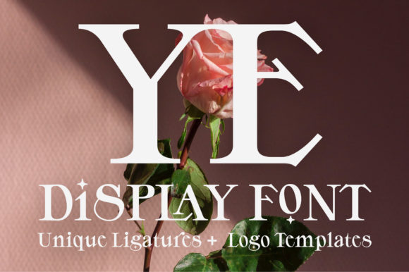 YE: A Display Font That Elevates Editorial Design and Digital Publishing